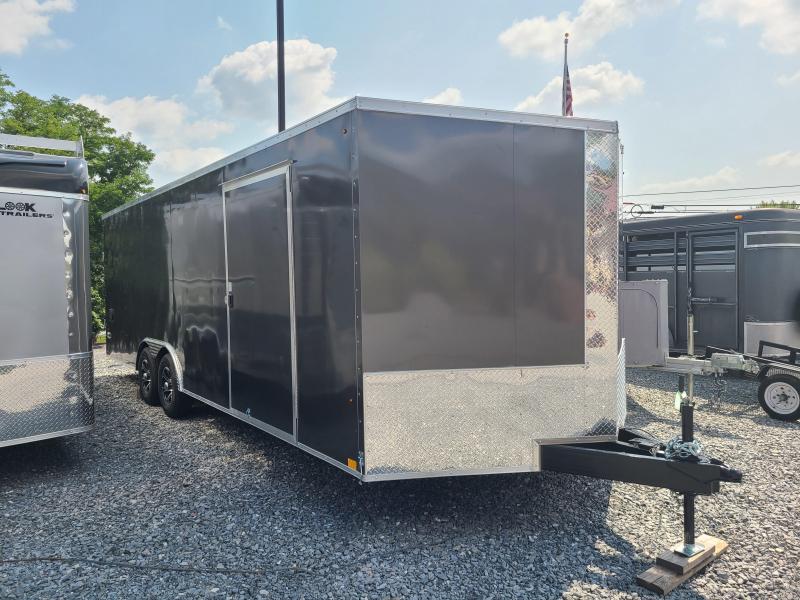 8.5 x 24 Look Element SE V-Nose Cargo 10k  ***Charcoal Gray w/Alum Wheels