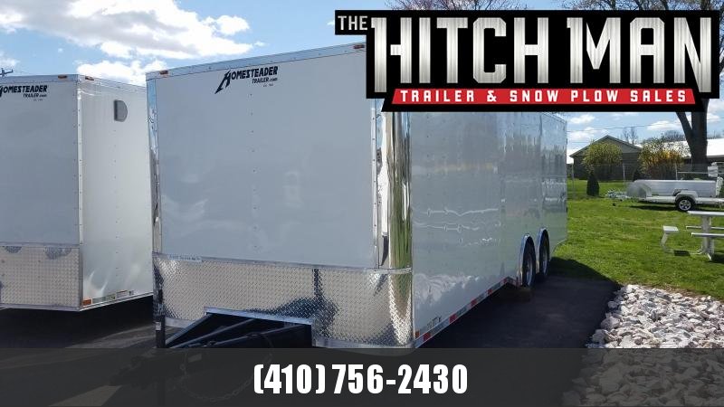 8.5 x 24 Homesteader Champion SGT 10k Enclosed Car Hauler 8.5 x 24 Homesteader Champion SGT 10k Enclosed Car Hauler