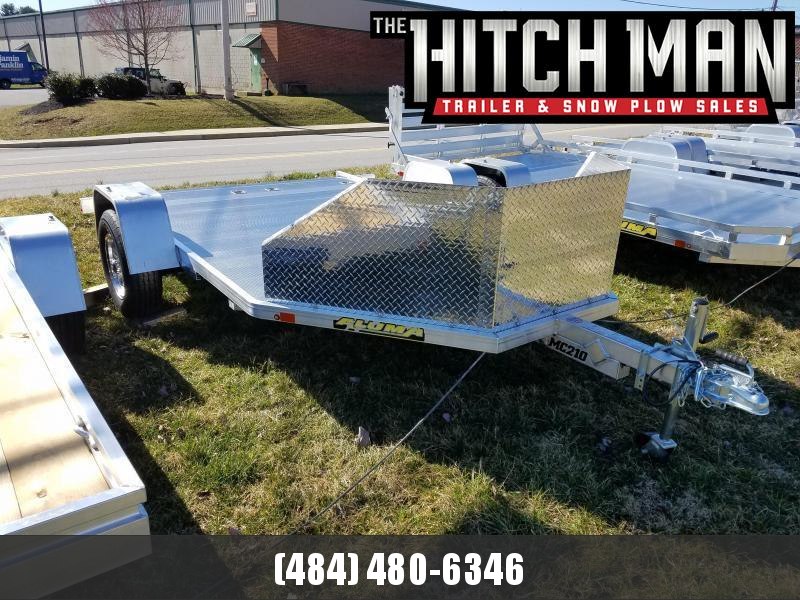 6.5' X 11' Aluma MC210 2 Place Motorcycle Trailer 3K 6.5' X 11' Aluma MC210 2 Place Motorcycle Trailer 3K