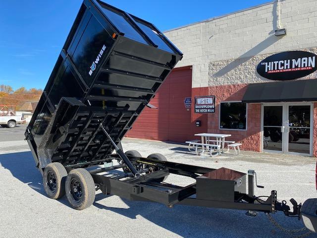 6 x 10 BWISE Low Pro Dump Trailer 44" High Sides  10k