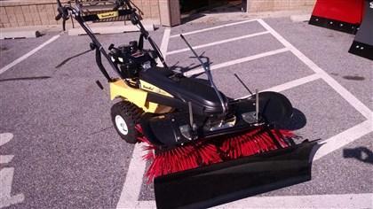 SnowEx SS-4000 40" Walk-Behind Snow Broom Plow SnowEx SS-4000 40" Walk-Behind Snow Broom Plow