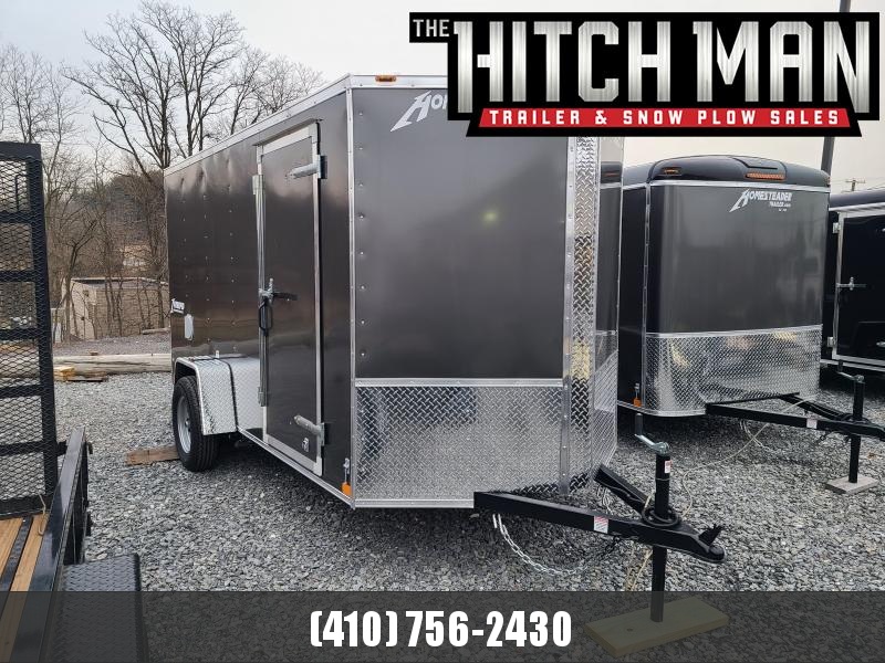 6 x 12 Homesteader Intrepid V-Nose Cargo Trailer 3k 6 x 12 Homesteader Intrepid V-Nose Cargo Trailer 3k