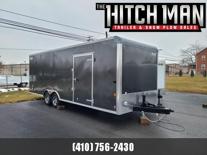 8.5 x 24 Car Mate Eagle Series Enclosed Car Trailer 10K **Charcoal Gray & Finished Interior 8.5 x 24 Car Mate Eagle Series Enclosed Car Trailer 10K **Charcoal Gray & Finished Interior