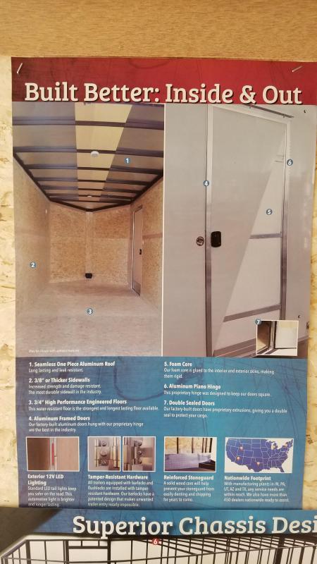 new Cargo (Enclosed) Trailers Look Trailers  for sale, in Taneytown, MD Thumbnail 10