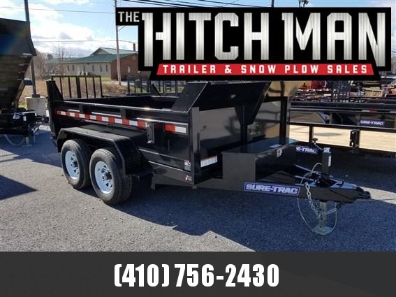 6 x 10 Sure-Trac SD Low-Profile Dump Trailer 10k 6 x 10 Sure-Trac SD Low-Profile Dump Trailer 10k