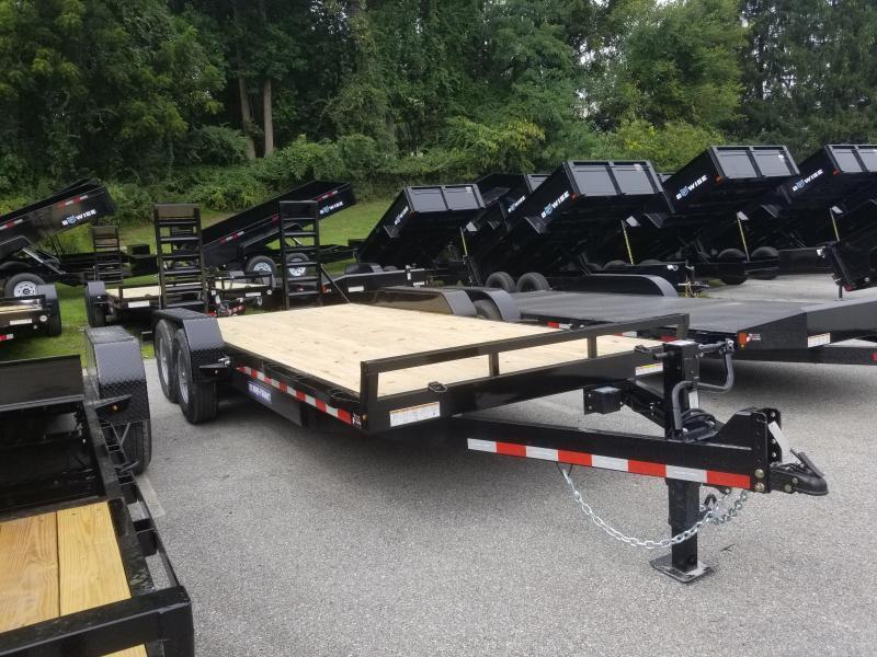 7 x 18 (16+2) Sure-Trac Equipment Trailer  14k