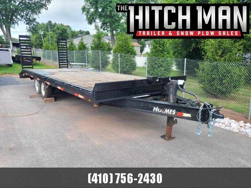 Used 2006 Holmes 8.5 x 24 Deck Over Equipment Trailer, 14K Used 2006 Holmes 8.5 x 24 Deck Over Equipment Trailer, 14K