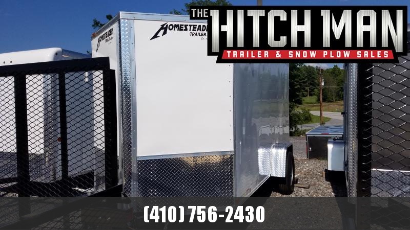 6 x 12 Homesteader Intrepid V-Nose Cargo Trailer 3k 6 x 12 Homesteader Intrepid V-Nose Cargo Trailer 3k