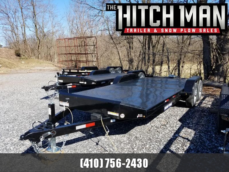 7 x 18 Sure Trac Steel Deck Car Hauler 10k 7 x 18 Sure Trac Steel Deck Car Hauler 10k