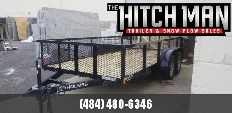 USED 6'4" x 14' Holmes Residential 2' MESH 7k Tandem USED 6'4" x 14' Holmes Residential 2' MESH 7k Tandem