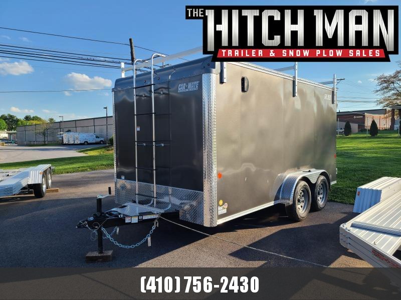7 x 14 Car-Mate Contractor Cargo 7k **Charcoal w/ Contractor Pkg #2 7 x 14 Car-Mate Contractor Cargo 7k **Charcoal w/ Contractor Pkg #2