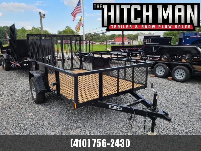 6' x 10' Used 2021 Holmes Commercial Utility Trailer, 5k w/brakes & D-rings 6' x 10' Used 2021 Holmes Commercial Utility Trailer, 5k w/brakes & D-rings