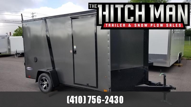 7 x 12 Look Element SE BLACKOUT V-Nose Cargo 3.5K w/Brakes 7 x 12 Look Element SE BLACKOUT V-Nose Cargo 3.5K w/Brakes