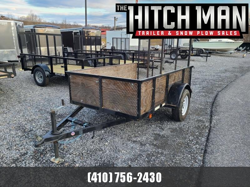 Used 2013 5 x 8 Carry-On 24" Mesh Side Utility Trailer 3K Used 2013 5 x 8 Carry-On 24" Mesh Side Utility Trailer 3K
