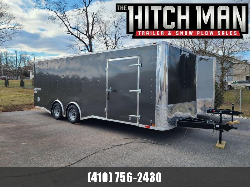 8.5 x 22 Homesteader Champion SGT Car Hauler 10k **Charcoal Gray w/Spread Axles 8.5 x 22 Homesteader Champion SGT Car Hauler 10k **Charcoal Gray w/Spread Axles
