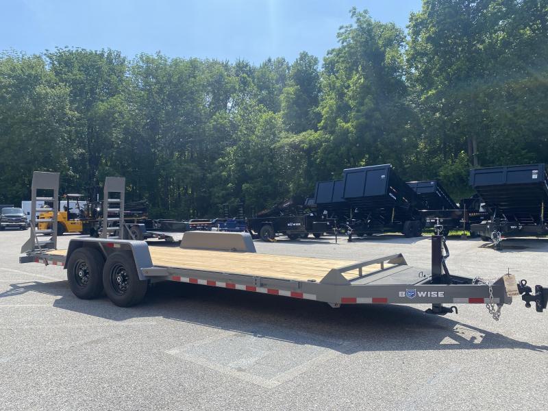 7 x 20 EH20 BWISE Equipment Trailer 14k **GRAY