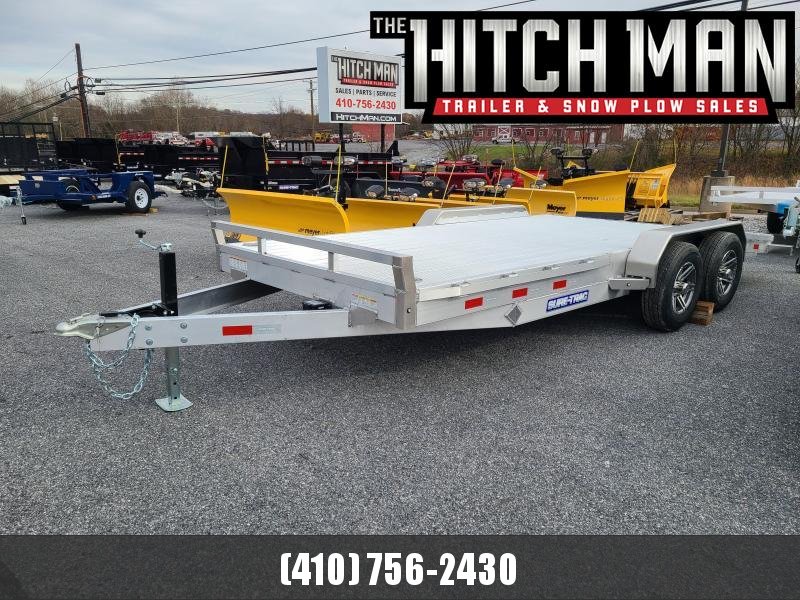 7 x 18 Sure-Trac Aluminum Full Deck Car Hauler 7K 7 x 18 Sure-Trac Aluminum Full Deck Car Hauler 7K