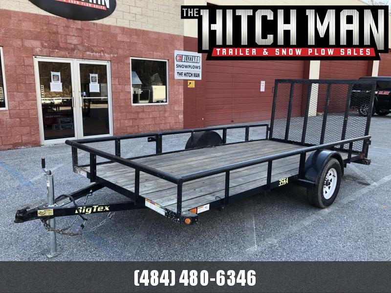 USED 2018 Big-Tex 6-4x14 Utility Trailer 3k USED 2018 Big-Tex 6-4x14 Utility Trailer 3k