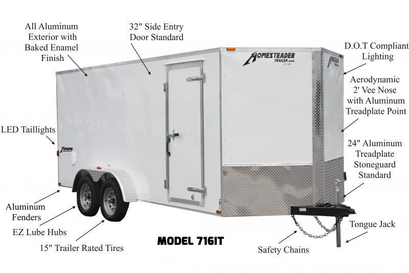 new Cargo (Enclosed) Trailers Homesteader Trailers  for sale, in Taneytown, MD Thumbnail 10