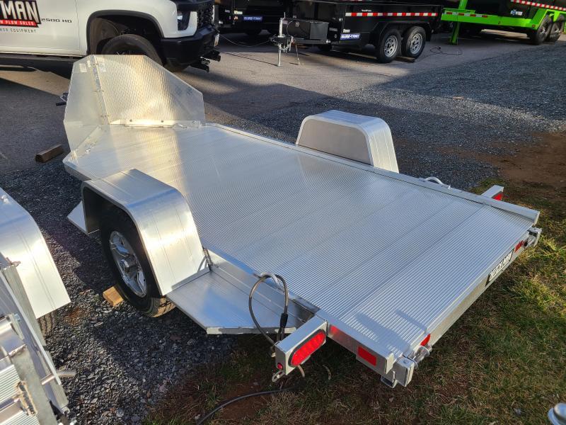 4'3" x 10'5" Aluma MC10 Aluminum Single Motorcycle Trailer 2k