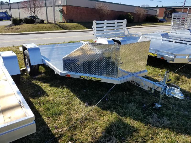 6.5' X 11' Aluma MC210 2 Place Motorcycle Trailer 3K