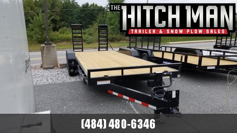 7 x 18 Sure-Trac Implement Equipment Trailer 16k 7 x 18 Sure-Trac Implement Equipment Trailer 16k