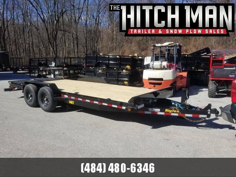 7 x 20 14ET Big Tex Equipment Trailer 14k 7 x 20 14ET Big Tex Equipment Trailer 14k