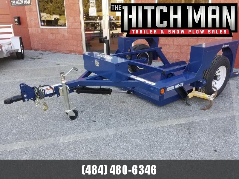 4'4" x 8'6" Air-Tow S8-32 Single Axle Drop Deck Equipment Flatbed 4900k 4'4" x 8'6" Air-Tow S8-32 Single Axle Drop Deck Equipment Flatbed 4900k
