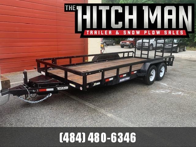Used 2019 Sure-Trac 7 x 18 Tube Top Utility Trailer 10k Used 2019 Sure-Trac 7 x 18 Tube Top Utility Trailer 10k