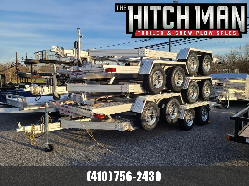 75" x 13' Trailex CT-7551EB Open Deck Lightweight Aluminum Car Trailer 7K 75" x 13' Trailex CT-7551EB Open Deck Lightweight Aluminum Car Trailer 7K