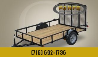 2021 Quality Trailers 60" x 10' Single Axle Economy Series Utility Trailer Utility Trailer 2021 Quality Trailers 60" x 10' Single Axle Economy Series Utility Trailer Utility Trailer