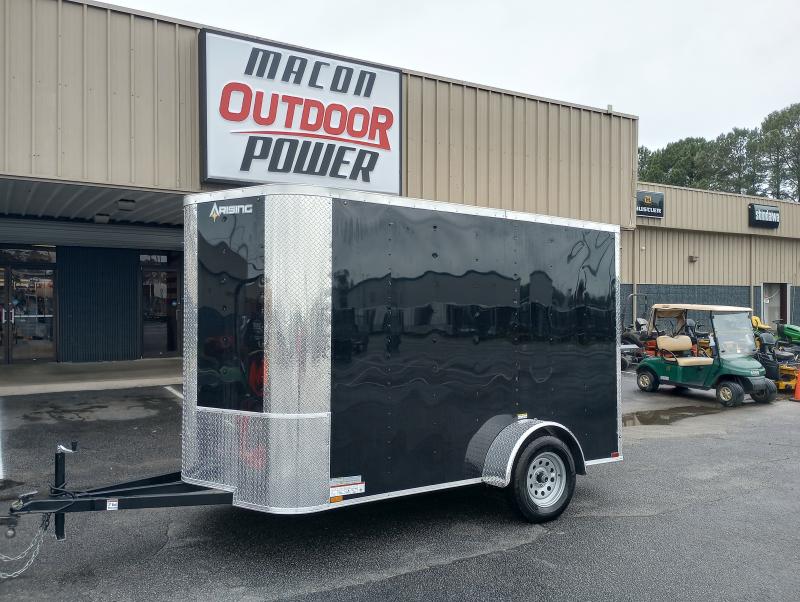 2023 Arising 7X14 TA ENCLOSED BLACK W/ *BLACK OUT PACKAGE* Macon