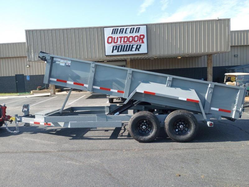 2023 TUFFDUMP TD14S Gray 7X14 14K DUMP TRAILER 2FT SIDE W TARP Macon