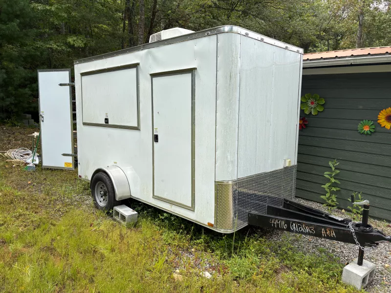 2023 Quality Cargo 6x12 TA Vending/Concession Trailer