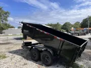 2025 STT 6' X 12'    10K     Powdercoated Dump Trailer  