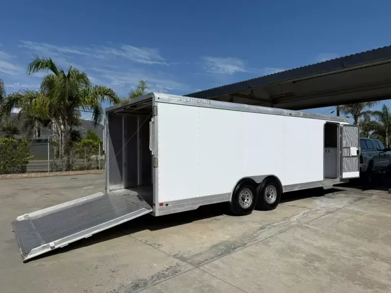 2008 Featherlite Enclosed Car Trailer, Model 4926 (8’6” x 24' x 6’6”)