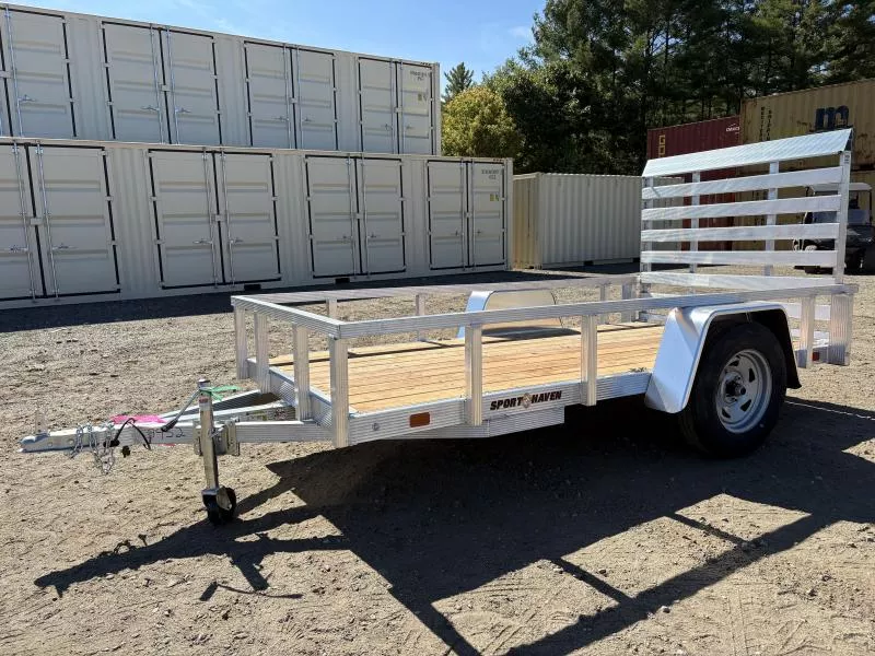2026 Sport Haven 5x10 3K Aluminum Utility Trailer
