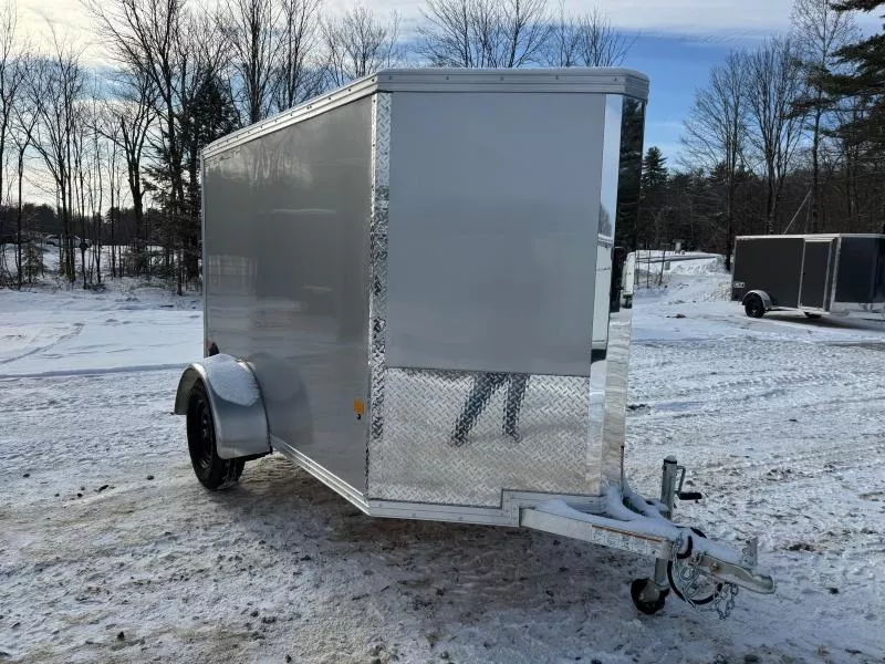 2026 Stealth Trailers 5x8 Aluminum 3K Enclosed Cargo Trailer w/Rear Ramp Door