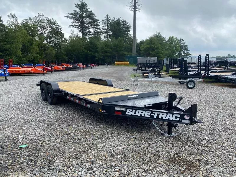 2026 Sure-Trac 7x16+4 HD Partial Tilt 15.4K Equipment Trailer w/In Tongue Toolbox