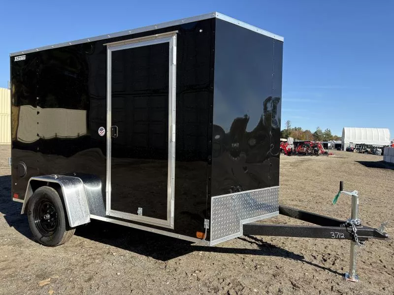 2026 ITI Cargo 6x10 Enclosed Cargo Trailer w/Spring Assist Rear Ramp 