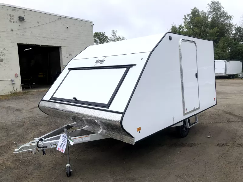 2026 Mission 101x12 Aluminum 2-Place Crossover w/Tapered Ramp, Track Mats, Ski Guides. 1034 lbs.