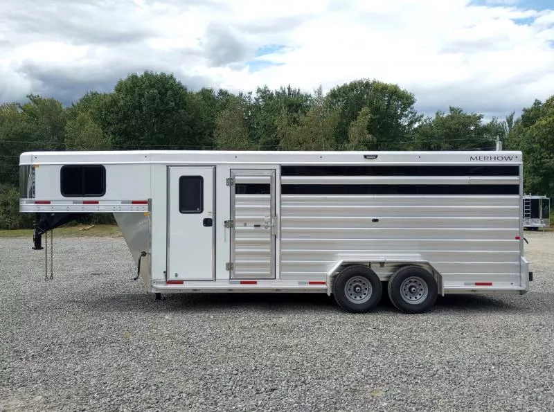 new Horse Trailers Merhow Trailers  for sale, in Manchester, ME Thumbnail 3