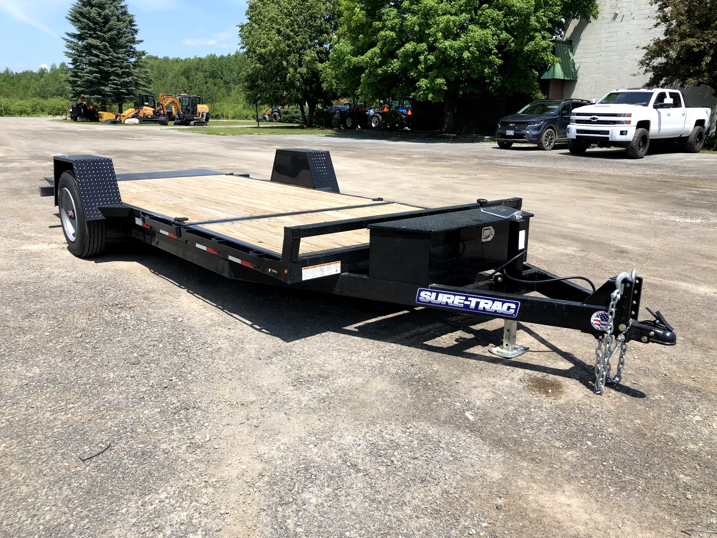 used Equipment / Flatbed Trailers Sure-Trac  for sale, in Bangor, ME Thumbnail 8