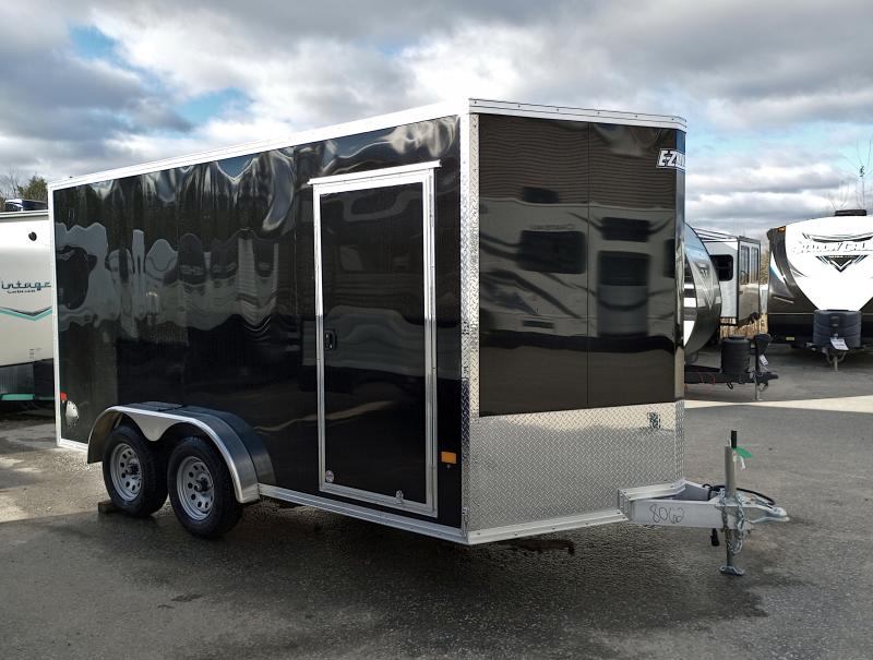 2024 E-Z Hauler 7.5x14 7K Aluminum Enclosed Cargo w/Spring Assist Rear Ramp Cargo / Enclosed Trailer
