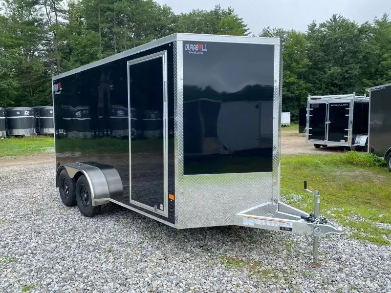 2026 Durabull Trailers 7x14 Aluminum 7K Enclosed Cargo Trailer w/Spring Assist Ramp Door