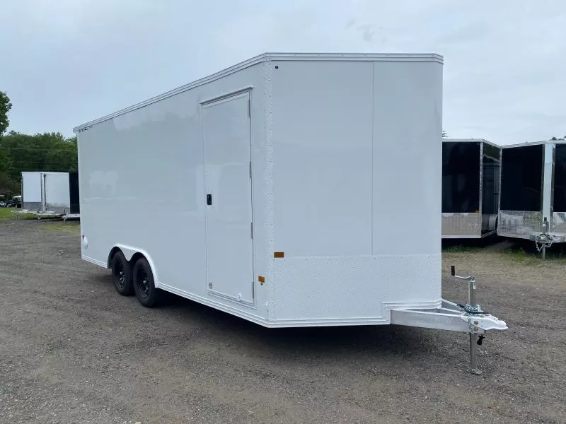 2025 Stealth Trailers 8.5x18 Aluminum 7K Cargo Trailer w/Extra Height & Spoiler