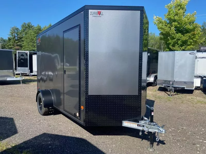 2026 Durabull Trailers 6x12 Aluminum Enclosed 3K Cargo Trailer w/Extra Height & Blackout PKG