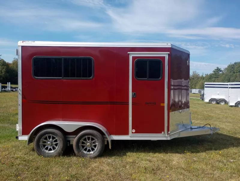 new Horse Trailers Frontier Trailers  for sale, in Manchester, ME Thumbnail 9