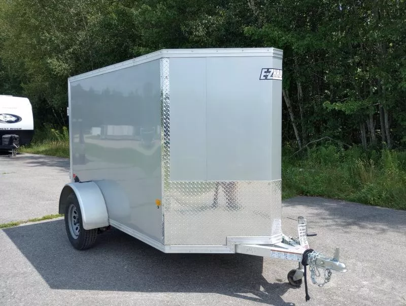 2025 E-Z Hauler 5x8 Aluminum Enclosed Cargo w/Single Barn Door