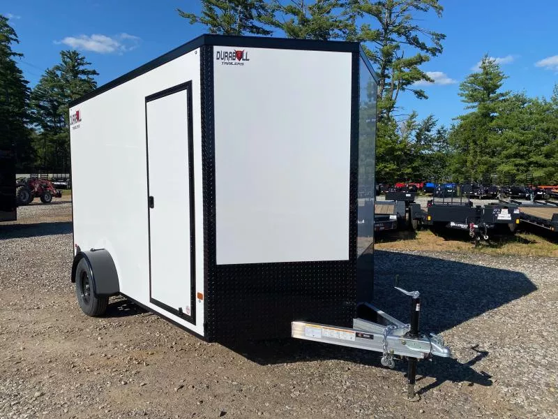 2026 Durabull Trailers 7x12 Aluminum Enclosed 3K Cargo Trailer w/Extra Height & Blackout PKG